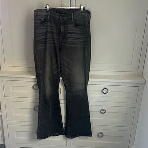 Women’s Black Mother Weekender Bootcut Jeans